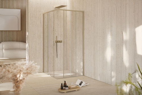 Paroi de douche coulissante - CEE SP Super - SAMO - angulaire / d'angle / en verre trempé