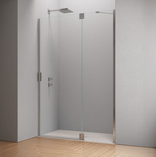 Paroi de douche battante - POLARIS Super - SAMO - rectangulaire / en niche / en verre trempé