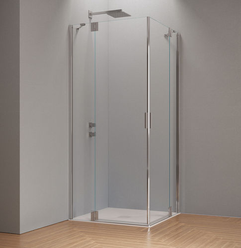 Paroi de douche battante - POLARIS Super - SAMO - angulaire / d'angle / en verre trempé
