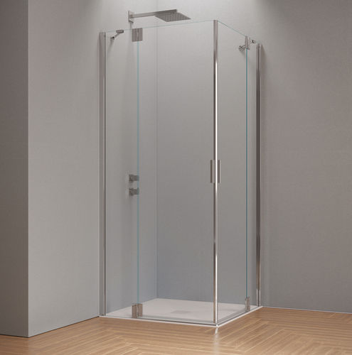 Paroi de douche battante - POLARIS Super - SAMO - angulaire / d'angle / en verre trempé