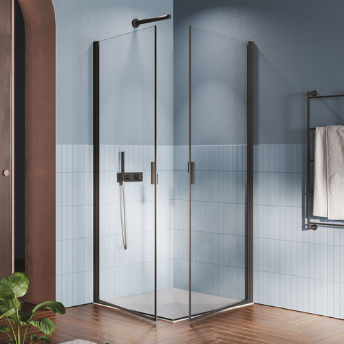Paroi de douche battante - HINGED DOOR + HINGED DOOR B2900 - SAMO - carrée / rectangulaire / d'angle