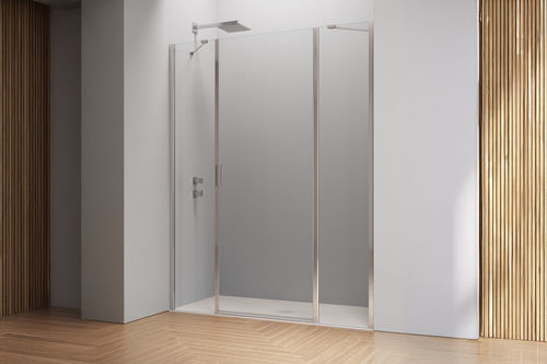 Paroi de douche réversible - POLARIS SUPER - SAMO - battante / va-et-vient / en verre trempé