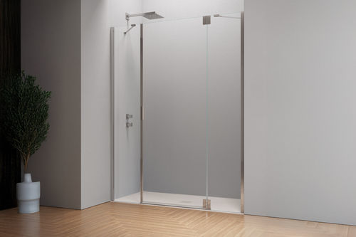 Paroi de douche réversible - POLARIS SUPER - SAMO - battante / va-et-vient / en verre trempé