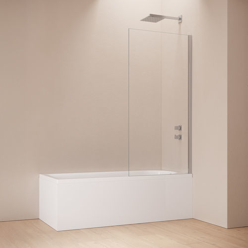 Pare-baignoire fixe - PARETE FISSA B8655 - SAMO - en verre trempé / 1 volet / en verre dépoli