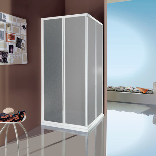 Paroi de douche coulissante - COMPLETE SLIDING DOORS CORNER B2601 - SAMO - rectangulaire / d'angle / d'angle