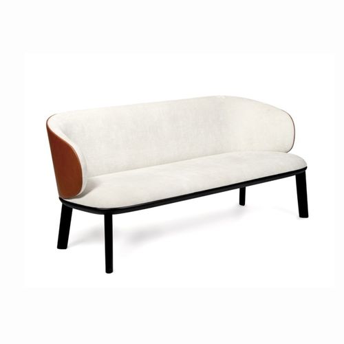 Canapé contemporain - PANAREA - Tisettanta - en tissu / en cuir / avec accoudoirs
