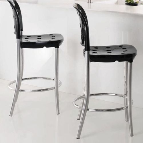 Chaise de bar contemporaine - MINNI - Tisettanta - d'intérieur / en tissu / en plastique