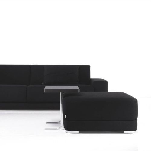 Ottoman contemporain - BLADE - Tisettanta - en tissu / en cuir / carré