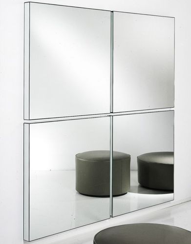 Miroir mural - RIFLESSI - Tisettanta - professionnel / contemporain / carré