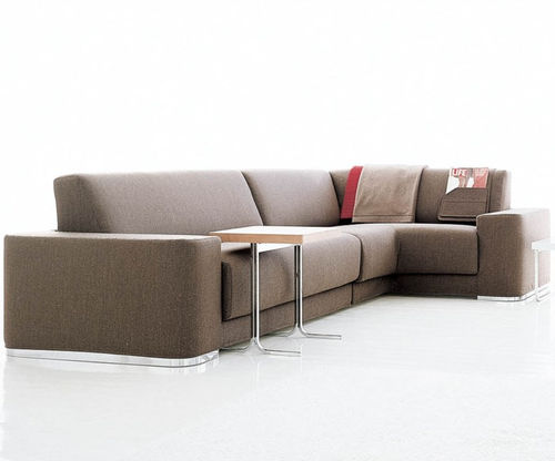 Canapé d'angle - BLADE - Tisettanta - contemporain / en tissu / en cuir