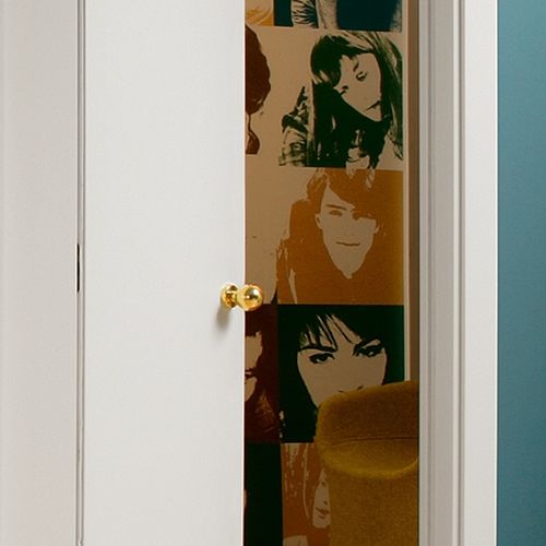 Bouton de porte classique - NOVANTA - ECLISSE - en laiton / satiné / poli