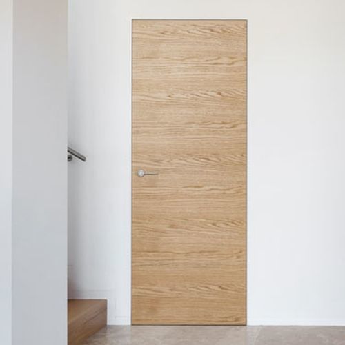 Panneau de porte en placage de bois - ECLISSE - sur mesure