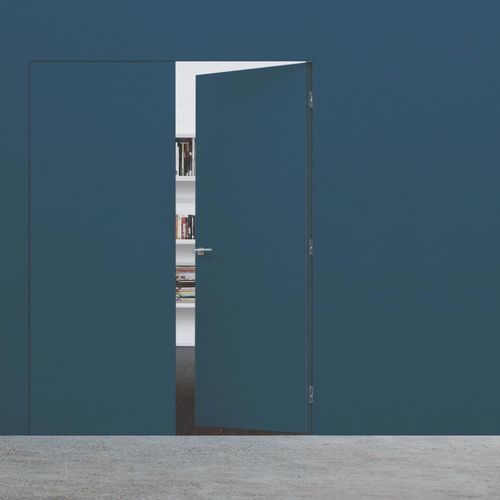 Porte d'intérieur - SYNTESIS® LINE  - ECLISSE - en placage de bois / en verre / battante