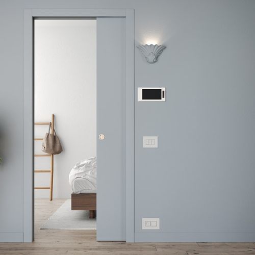 Système à galandage pour porte coulissante - LUCE SINGLE - ECLISSE - en kit