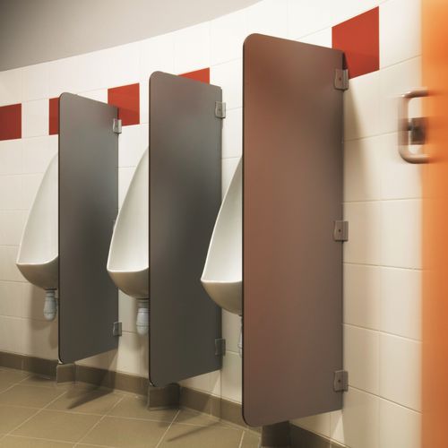 Séparation pour urinoirs pour sanitaire public - SANITEC - PAREO - pour salle multisport