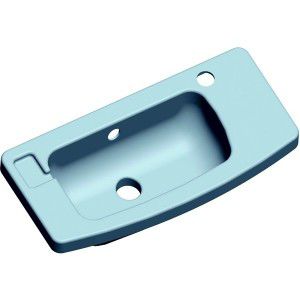 Lave-mains suspendu - 32.001.06858 - SANITEC - PAREO - rectangulaire / en résine / pour hôpital