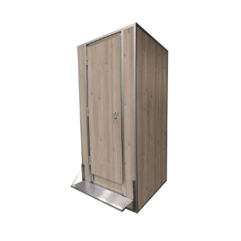 Toilette publique mobile - PRIVILEGE 1200 - SANITEC - PAREO - en résine / simple