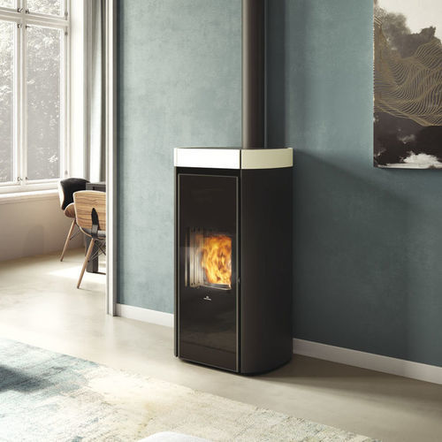Poêle à granulés - RADA AIR TIGHT C - EDILKAMIN - 5 kW - 10 kW / 0 - 5 kW / 10 kW - 20 kW