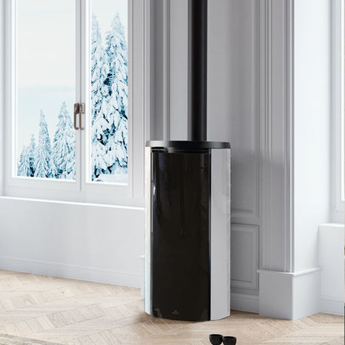 Poêle à granulés - CELIA AIR TIGHT C MAGIC - EDILKAMIN - 5 kW - 10 kW / 0 - 5 kW / à poser
