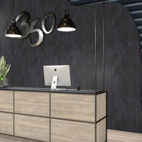 Panneau décoratif mural - F628 ST16 - EGGER - pour agencement intérieur / à grande résistance / en métal