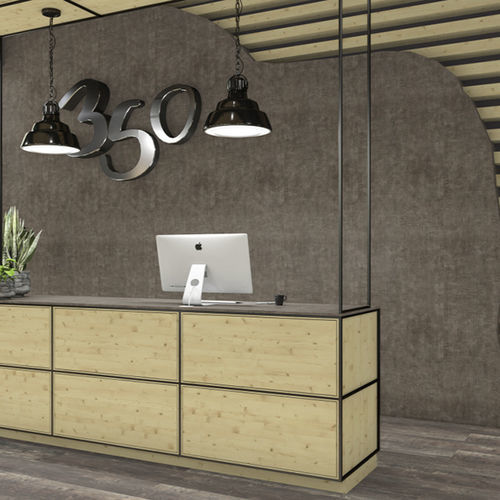 Panneau décoratif d'ameublement - F313 ST10 - EGGER - pour mur / à grande résistance / titane