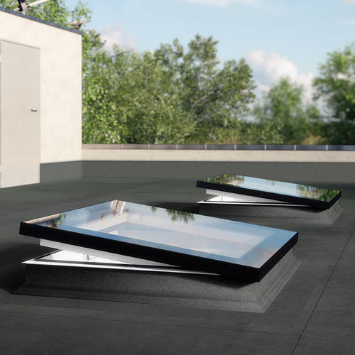 Lanterneau pour toiture-terrasse - TYPE F : DEF,DXF & DMF - FAKRO