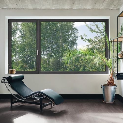 Fenêtre aluminium - INNOVIEW - FAKRO - bois-alu / en placage de bois / battante