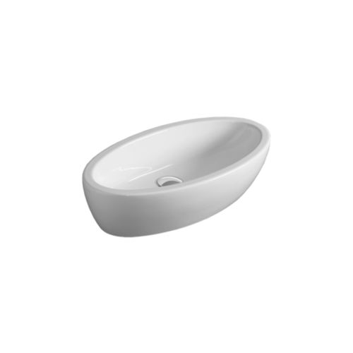 Vasque à poser - LFT 64 - SIMAS ACQUA SPACE - en céramique / ovale / sans trou