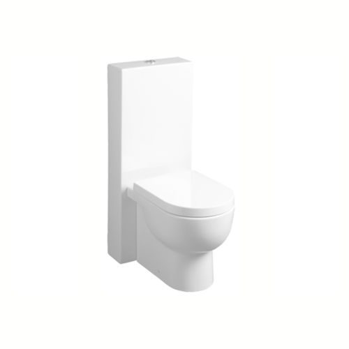 WC monobloc - EL 01 + CT 09 - SIMAS ACQUA SPACE - près du mur / en céramique / résidentiel