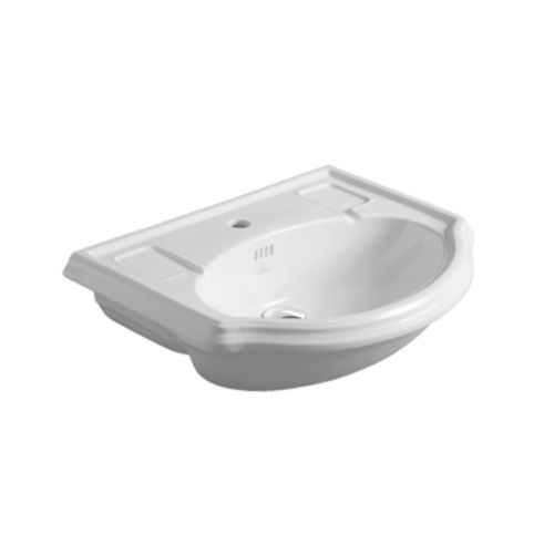 Vasque semi-encastrée - AR 835 - SIMAS ACQUA SPACE - en céramique / avec mitigeur / 1 trou
