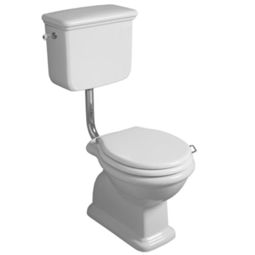 WC à poser - LA 01 + LA 28 - SIMAS ACQUA SPACE - en céramique / résidentiel / ovale