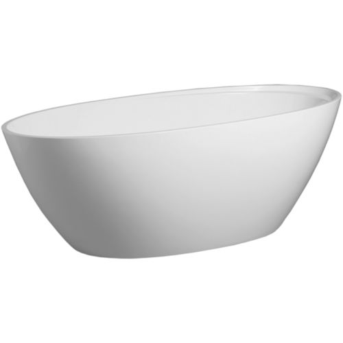 Baignoire ovale - BO V1 - SIMAS ACQUA SPACE - à poser / pour habitat / en CrystalTech®