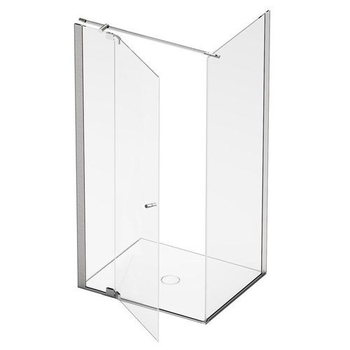 Cabine de douche en verre - WB 1070D - WB 1080D - SIMAS ACQUA SPACE - pliante / rectangulaire / résidentielle