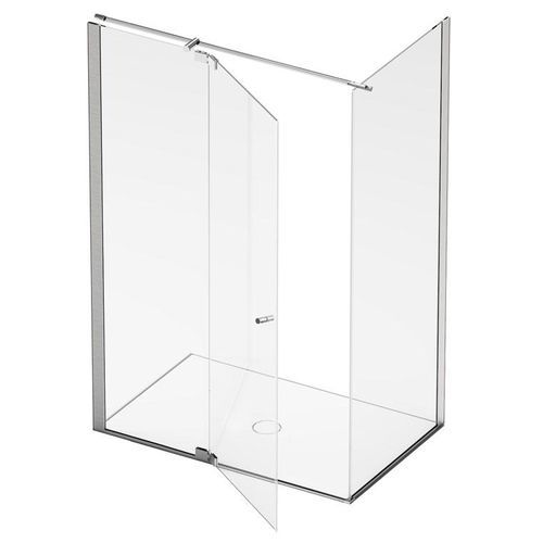 Cabine de douche en verre - WB 1270D - WB 1280D - SIMAS ACQUA SPACE - pliante / d'angle / résidentielle