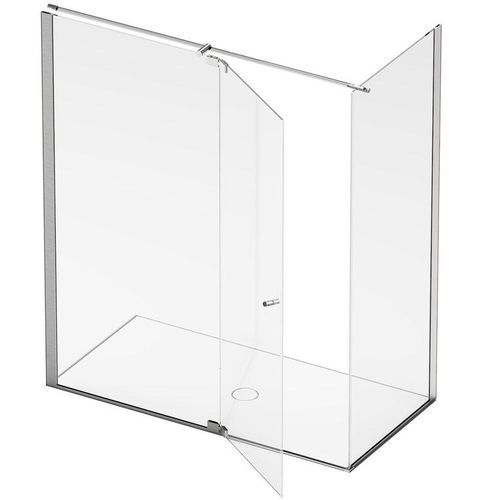 Cabine de douche en verre - WB 1470D - WB 1480D - SIMAS ACQUA SPACE - pliante / d'angle / résidentielle