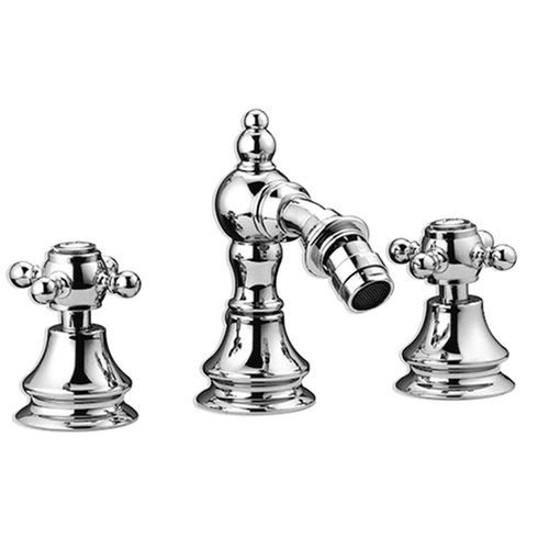 Mitigeur pour bidet - VIBB - SIMAS ACQUA SPACE - à poser / en métal chromé / 3 trous