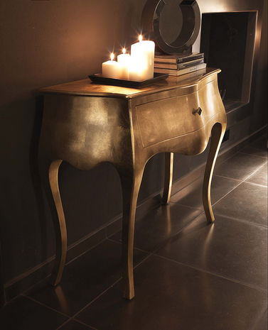 Console de style - AGO - KHAOS - en bois massif / en bois laqué / rectangulaire