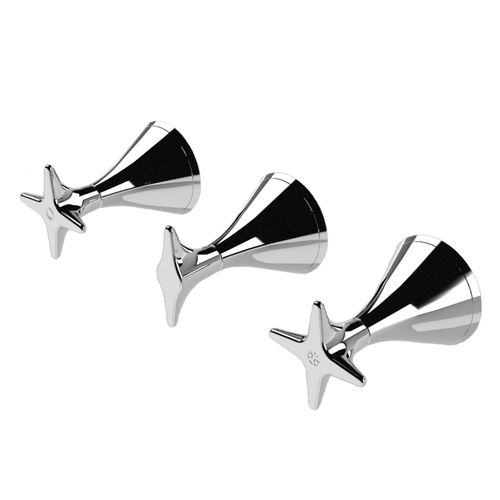 Mélangeur pour douche - 3254 - RUBINETTERIE STELLA - pour baignoire / encastrable / en métal chromé