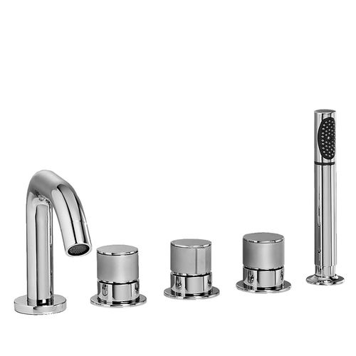 Mélangeur pour douche - 3256TR308 - RUBINETTERIE STELLA - pour baignoire / à poser / en métal chromé
