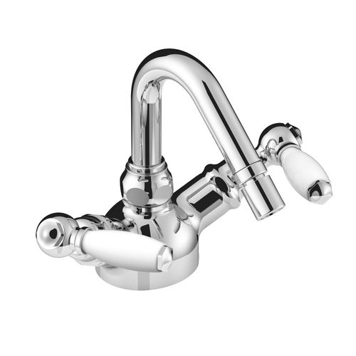 Mélangeur pour bidet - 3602BIS - RUBINETTERIE STELLA - à poser / en métal chromé / de salle de bain