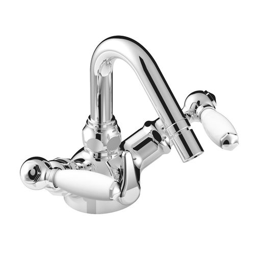 Mélangeur pour bidet - 3604BIS - RUBINETTERIE STELLA - à poser / en métal chromé / de salle de bain