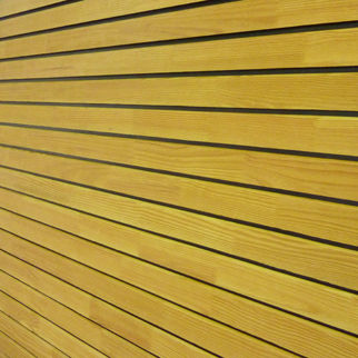 Bardage en plaques - CORETEC WOOD - FP BOIS - en bois / rainuré