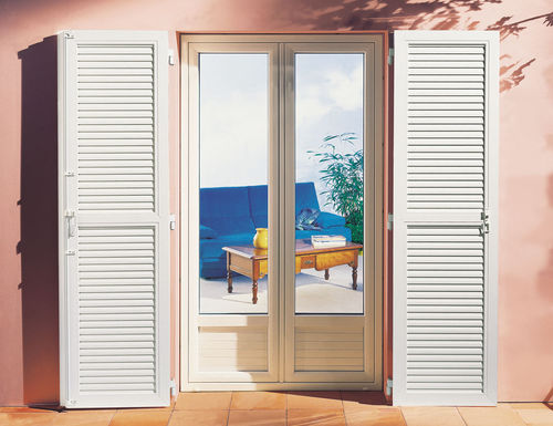 Volet battant - NATHALIE - FPEE - en PVC / de porte