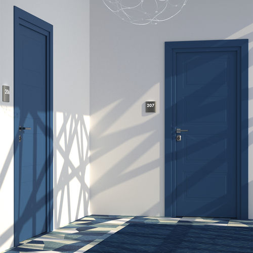 Porte d'intérieur - REI 120 : MIRAQUADRA LACCATO - GAROFOLI - en bois massif / en MDF / en rouvre