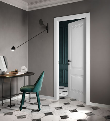 Porte d'intérieur - MILIA : MIDUE 2B - GAROFOLI - en bois / battante / pleine