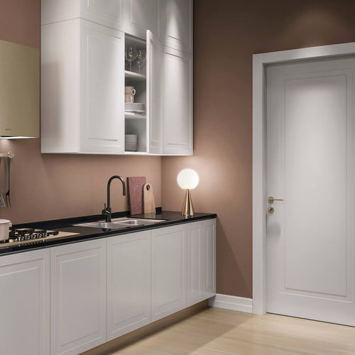 Porte d'intérieur - MILIA : MIUNO 1B - GAROFOLI - en bois / battante / pleine