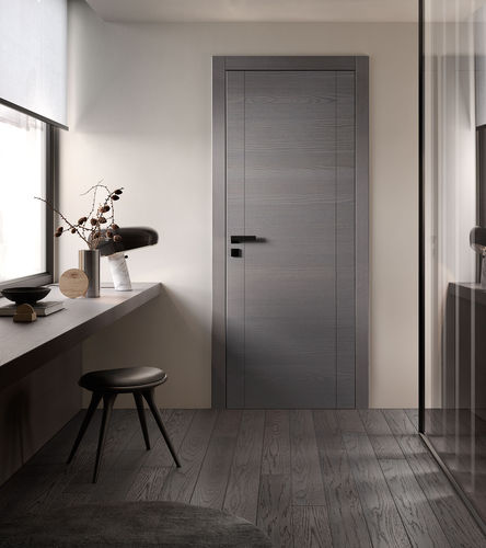 Porte d'intérieur - PATIO : PIVIA LT2015 - GAROFOLI - en bois / battante / pleine