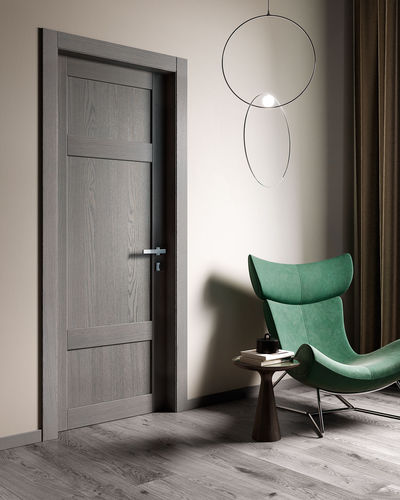 Porte d'intérieur - SPENIA : SITRE 3PA - GAROFOLI - en bois / battante / pleine