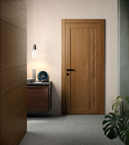 Porte d'intérieur - SPENIA : SPLEA 1PA - GAROFOLI - en bois / battante / pleine