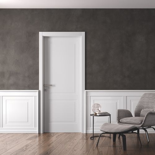 Porte d'intérieur - MIRAQUADRA - GAROFOLI - en chêne / battante / contemporaine